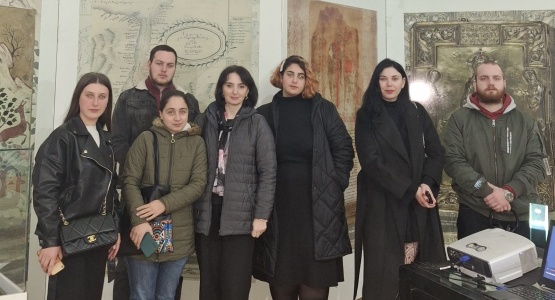 ვიზიტი ხელნაწერთა ეროვნულ ცენტრში
