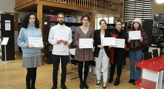 Awarding Winners of Student Essay Competition