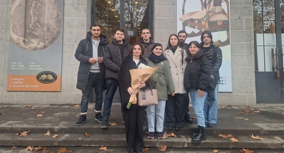სტუდენტების ვიზიტი საქართველოს ეროვნულ მუზეუმში