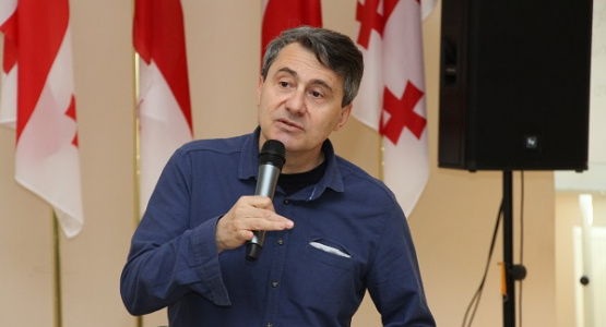 Meeting with Writer Dato Turashvili