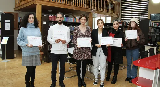Awarding Winners of Student Essay Competition