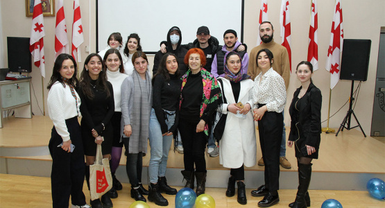 Meeting with Nana Tsintsadze
