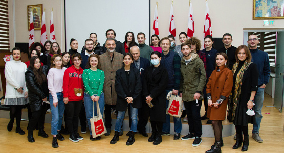 Meeting with Liberty Theater Actors