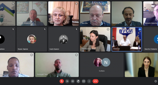 SANGU Professors Participated in an Online International Conference