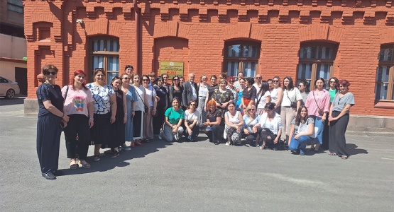 სპეციალური მასწავლებლის მომზადების პროგრამის სტუდენტების ვიზიტი N202 საჯარო სკოლაში